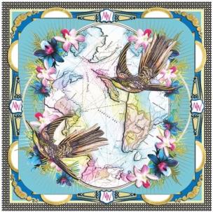 Opakowanie Karnet kwadrat z kopertą Atlas