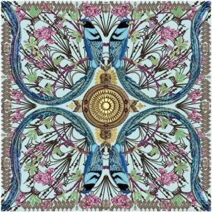 Opakowanie Karnet kwadrat z kopertą Songbirds