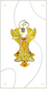 Opakowanie Karnet wróżka 12x23 + koperta