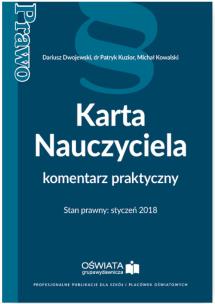 Okładka książki Karta Nauczyciela komentarz praktyczny