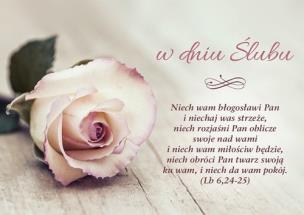 Okładka książki Kartka Ślub 4 - Niech wam błogosławi Pan