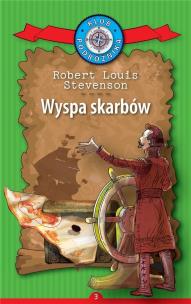 Klub Podróżnika T.3 Wyspa skarbów. Autor: Robert Louis Stevenson. Multiszop.pl Okładka książki Klub Podróżnika T.3 Wyspa skarbów