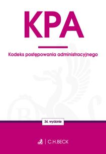 Okładka książki Kodeks postępowania administracyjnego