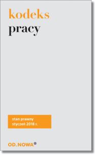 Okładka książki Kodeks pracy broszura