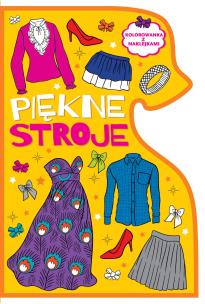 Okładka książki Kolorowanka z wykrojnikiem Piękne stroje