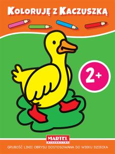 Okładka książki Koloruję z kaczuszką
