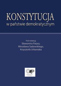 Okładka książki Konstytucja w państwie demokratycznym