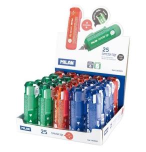 Opakowanie Korektor w taśmie Mini 6m Extension (25szt) MILAN