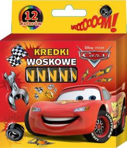 Opakowanie Kredki woskowe 12 sztuk Auta