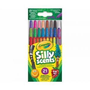 Kredki wykręcane Silly Scents CRAYOLA. Wydawca: Crayola. Multiszop.pl Opakowanie Kredki wykręcane Silly Scents CRAYOLA