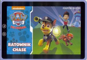 Okładka książki Książeczki bajeczki. Psi Patrol. Ratownik Chase