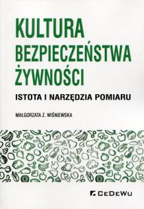 Okładka książki Kultura bezpieczeństwa żywności
