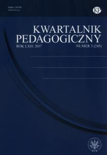 Opakowanie Kwartalnik Pedagogiczny 3(245)/2017