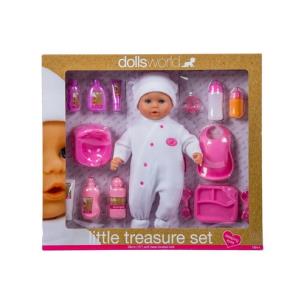 Opakowanie Lalka Bobas 30 cm Little Treasure Set