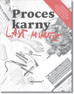 Okładka książki Last Minute Proces karny
