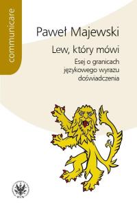 Okładka książki Lew, który mówi