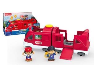 Okładka książki Little People Pociąg Małego Odkrywcy