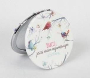 Okładka książki Lusterko - Babciu, jesteś moim największym...białe