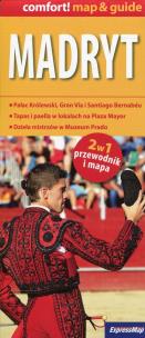 Opakowanie Madryt comfort! map&guide laminowany 2w1 Przewodnik i mapa