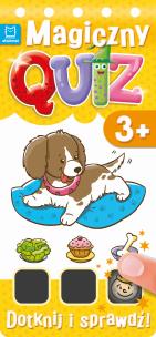 Okładka książki Magiczny quiz. Dotknij i sprawdź od 3 lat cz. 2