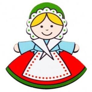 Opakowanie Magnes drewniany - Dolnoślązaczka FOLKSTAR