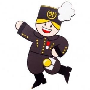 Opakowanie Magnes drewniany - Górnoślązak FOLKSTAR