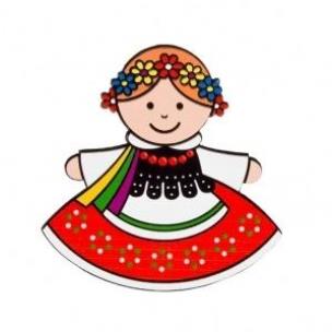 Opakowanie Magnes drewniany - Krakowianka FOLKSTAR