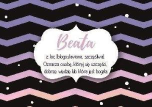 Opakowanie Magnes Imiona - Beata