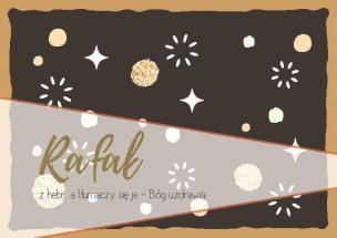 Opakowanie Magnes Imiona - Rafał