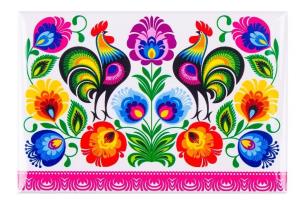 Opakowanie Magnes na lodówkę kodra z kogutami FOLKSTAR