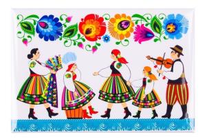 Opakowanie Magnes na lodówkę oczepiny łowickie FOLKSTAR