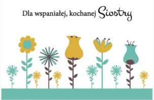 Opakowanie Magnes - Wspaniałej siostrze