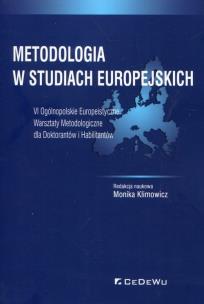 Okładka książki Metodologia w studiach europejskich