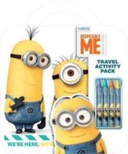 Okładka książki Minionki. Zestwa podróżny acticity z kredkami