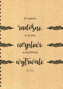 Opakowanie Mój dziennik Liście