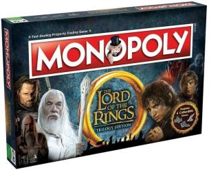 Opakowanie Monopoly Lord of the rings wersja angielska