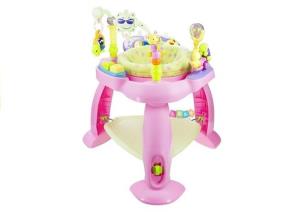 Okładka książki Multifunkcyjna grająca trampolinka różowa