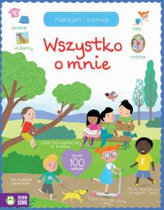 Okładka książki Naklejam i poznaję. Wszystko o mnie