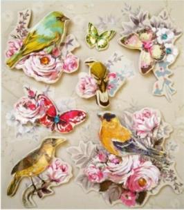 Opakowanie Naklejki 3D ptaki