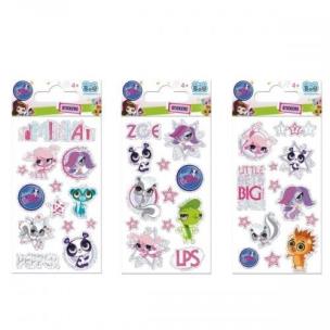 Opakowanie Naklejki Sticker BOO brokat Littlest Pet Shop