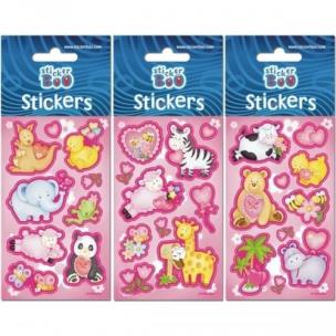 Opakowanie Naklejki Sticker BOO mini ZOO