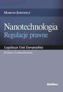Okładka książki Nanotechnologia. Regulacje prawne