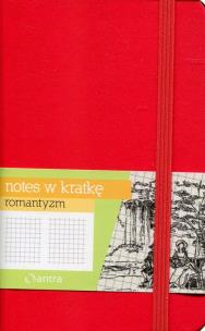 Opakowanie Notes A6 # Romantyzm czerwony