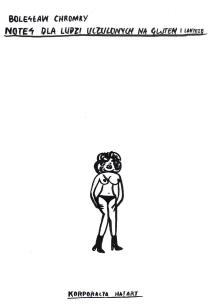 Okładka książki Notes dla ludzi uczulonych na gluten i laktozę