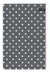 Opakowanie Notes klejony A6 96 kartek kratka Kropki 10 sztuk mix