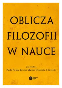 Okładka książki Oblicza filozofii w nauce