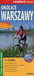 Opakowanie Okolice Warszawy mapa turystyczna 1:75 000