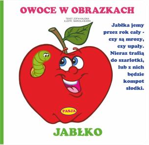 Okładka książki Owoce w obrazkach