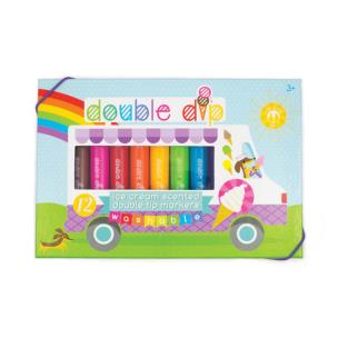 Opakowanie Pachnące lodami dwustronne flamastry Duet 12 sztuk