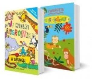 Okładka książki Pakiet: Mój wielki bazgrolnik/ Zwierzęta...